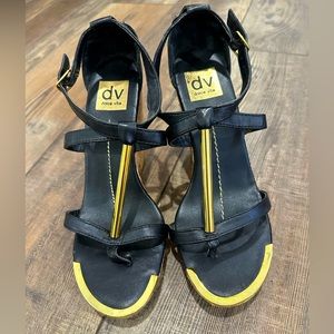 Black/Gold DV by Dolce Vita Wedges